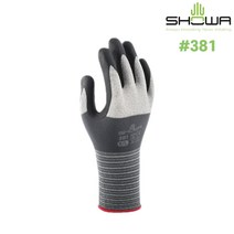 SHOWA 381 NBR 코팅 작업용 안전 장갑 내유 정비 쇼와