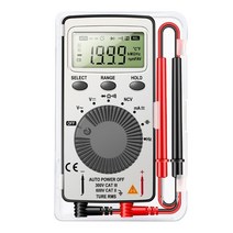 멀티테스터기 접촉/비접촉 타코메타/회전계/RPM/회전수측정기 업그레이드된 디지털 멀티미터 멀티 테스터 전압계 전류계 연속성 저항, 없음