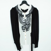 841 에고이스트 모직 블라우스 셔츠 55사이즈