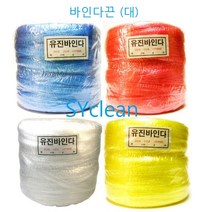 바인다 끈청색(대) 1롤 고추끈 고추재배 농작물 결속끝 사용끈 푹신한끈, 1개