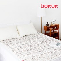 보국전자 전기요 오가닉원단 캠핑 전기 장판 매트 담요 1인용 싱글 BKB-9510S