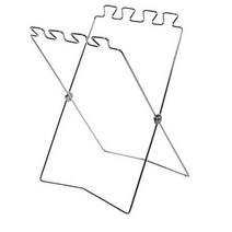 캠핑마을 캠핌용 쓰레기봉투걸이, 실버, 2개