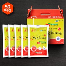 [산내들] 명품 밀양얼음골 사과즙 1박스(120ml x 50입), 상세 설명 참조, 상세 설명 참조