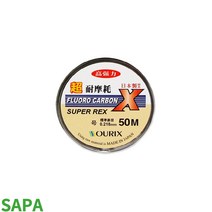 올콕싸파 오릭스 슈퍼 렉스 민물 낚시줄 50m 11종 택1 낚시 대줄 보조도구 용줄 낚싯 공구+allcokㅍㄱ, 옵_4호