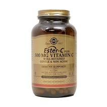 Solgar 솔가 에스터 C 플러스 비타민C 500mg 250베지캡슐, 3개, 250개입