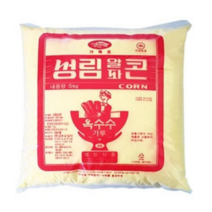 알파콘 옥수수 가루, 5kg, 1개