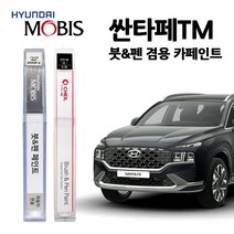 현대 모비스 싼타페 TM 카페인트 자동차 붓펜 M2F NKA PDW R2F ST2 T2X WW2, RD2-호라이즌레드(주문색상)
