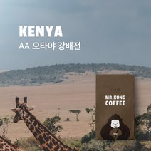 미스터콩 케냐 AA 오타야 강배전 (당일로스팅 원두커피), 분쇄안함, 500g, 1개