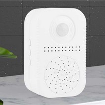 현관 센서벨 음성 문열리면 소리나는 손님 방문 알림, (배터리모델)무료배터리(무료배터리+자석스티커)