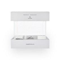 아쿠아가든 골드라벨 올디아망 수조 6mm + 뚜껑 + 매트 세트, 혼합색상