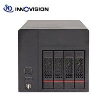 핫딜 dlx21 hytey60 툴리스 HDD 트레이 4 베이 하드 디스크 NAS 스토리지 서버 케이스 MINIITX 마더보드 지원, [04] caseJ1900barebone