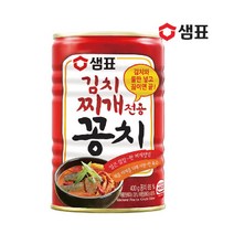 샘표 김치찌개용 캔 꽁치 통조림 400g 비엠몰