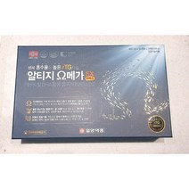 약국용 신포장 일양약품 rTG 오메가3 알티지 이엑스 120캡슐