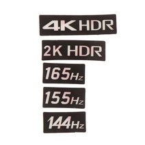 휴대용 모니터 4k 13인치 15인치 155hz 165hz 스크린 스티커 2k hdr, d