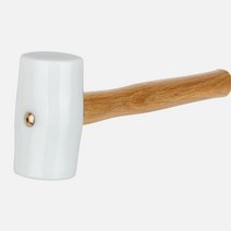 발망치 층간소음 작업용 대형 고무망치 캠핑망치 안전한망치, 1개, 고무망치 백색 대