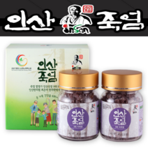 인산죽염 9회 자죽염 고체 분말, 고체 60g 2개 세트
