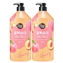 샤워메이트 프레시 꿀복숭아 바디워시, 1.5kg, 2개