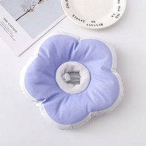 강아지 고양이 애완 동물 반려견 넥카라 넥스가드 개깔대기 목쿠션 고양이 개 엘리자베스, 자주색, l