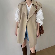 탑온탑 콜린드 트렌치베스트 TP23022803