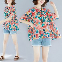 Happy Shopping (해외직배송) 화사한 여름 티셔츠 여자 캐주얼 예쁜 옷 박스티