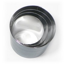 원형무스링(높이7cm) 지름6 7 8 9cm 케익틀 떡케익틀