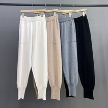 니트 여성베기바지 여자밴딩팬츠 (4컬러)