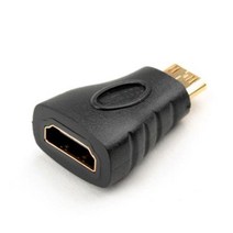 HDMI 캠코더 연장 연결 화면 미니 DSLR 젠더 암수, 단품