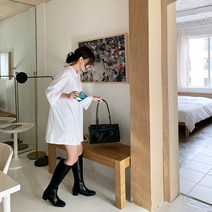 키야르 여성용 루즈핏 컬러 반팔 티셔츠