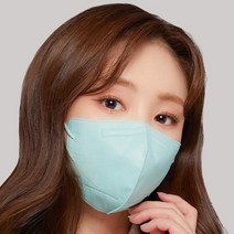 에어에이드 새부리형 퍼스널 컬러마스크 중형, 5개입, 10개, 민트