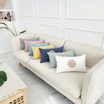마가렛 북유럽 레이스 사각 거실 쇼파 인테리어 30x50 50x50 쿠션 방석 커버 (2sizes 7colors), 네이비