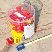 스테들러 플라스틱 1홀 미니 연필깎이 1통(100개) _ 20230125EA, 쿠팡 본상품선택, 쿠팡 본상품선택