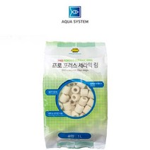 1300K 프로 포러스 다공성 세라믹 링 1리터, 상세 설명 참조
