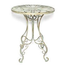 야외 실내 테라스 발코니 거실 마당 옥상 빈티지 앤틱 북유럽 접이식 고급스러운 녹슨 녹 서양 외국 카페 감성 테이블 오래된 입식 옛날 느낌 등받이 있는 의자 감성 철 세트 하비리아, 그린원탁58x58x75