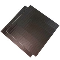 [제이스마그네트] 접착 조각 고무자석 시트 300x300 판, 2p세트 50x15x1T_240조각