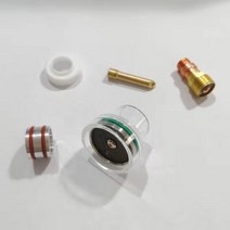 가스용접기 토치 절단기 CO2 파이렉스 컵 Tig 용접 가스 보호기 키트 17 18 및 26, 02 3.2mm