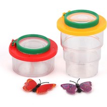 어린이집 야외학습 투명 곤충망원경 교구 장난감 관찰 자연과학 신기한 시각적