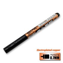 DIY 미러 마커 페인트 미러 크롬 마감 메탈릭 공예 펜 액세서리 새 도색용 방수 자외선 예술 용품, 1 건, 구리-0.7mm