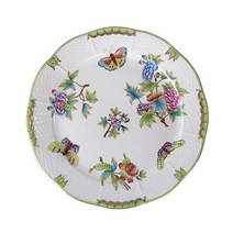 접시 Herend 중간 화이트 멀티 컬러 직경 25cm