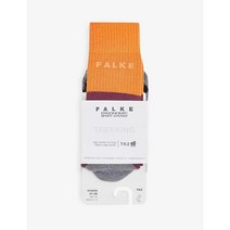 FALKE ERGONOMIC SPORT SYSTEM TK2 logo embroidered stretch woven socks DARK MAUVE EUR 35 36 팔케 에고노믹 스