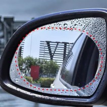 네추럴케어 자동창 사이드미러 발수코팅 필름 95mm x 135mm 사은품 밀대 + 닦는 천