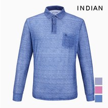 인디안 인디안_21년봄신상_조직감패턴 명암 티셔츠_MITALXS1401_평촌점