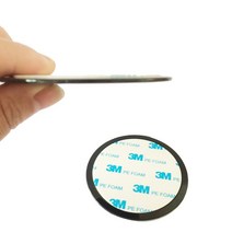80mm 3M 접착제 붙여 넣기 대시 보드 장착 플레이트 자동차 DVR 레코더 네비게이터 흡입 컵 홀더 고정 패드, 03 10pcs