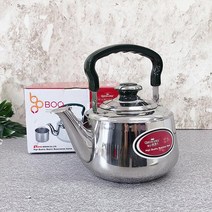 퀸센스 boo 한방 주전자 3L 주전자 스텐주전자 티포트 한방주전자 미니주전자, ※­선택:상품선택▣