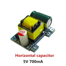 스위칭전원공급장치 파워서플라이 Ac-dc 5v 700ma 12v 300ma 3w3.5w4w 절연 스위치 전원 공급 장치 모듈 220v 5v12v 벅 컨버터 스텝 다운 모듈, 수평 5v 700ma