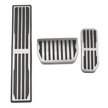 오르간페달 자동차페달 자동차페달커버 패달커버 페달튜닝 자동차용품 개조 페달덮개 오르간페달DIY 재규어 xe f-pace xjl 2015 2016 2017 2018 자동차 미끄럼, 3개