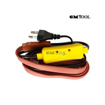 국산 동파방지기 동파방지열선 히터 히타 일반형 센서형 /2M 3M 5M 10M 겨울철 수도 계량기 배관 실리콘열선, 센서형(10M)