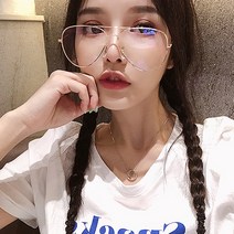 BUyuS보잉실버안경 메탈 패션안경 빅사이즈 쌩얼 투브릿지굿딜 브이숍