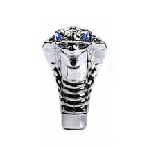 크리스탈기어봉 기어봉튜닝 고급기어봉 자동차 기어 헤드 유니버설 수동 스틱 뱀 모양 시프트 노브 스탈 코브라 헤드 led 라이트 자동 변속기 자동차 스타일링, 푸른