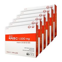 종근당건강 비타민C 1000mg 600정 X 6개