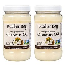 코코넛오일Butcher Boy Coconut Oil 7.25 fl oz 2팩